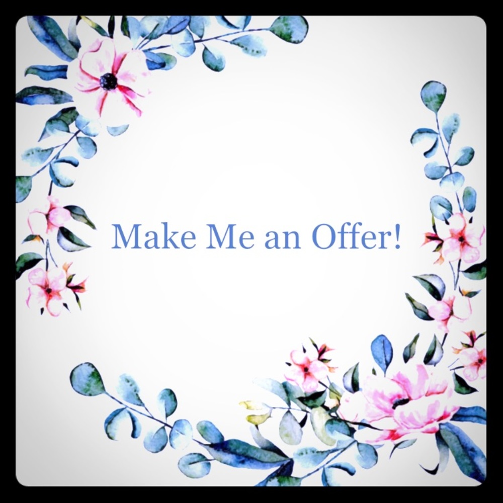 Make me an offer if the price isn't right!